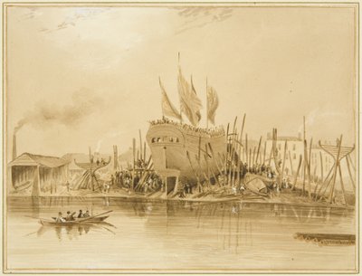Molo di Eastern Wapping, varo dell