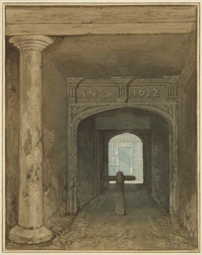 Passaggio della Guardia, Wine Street da Thomas Leeson the Elder Rowbotham