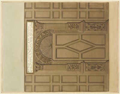 Porta interna della Grande Sala della Zecca, ora Ospedale di San Pietro da Thomas Leeson the Elder Rowbotham
