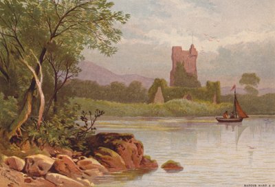 Laghi di Killarney, Castello di Ross da Thomas Leeson the Elder Rowbotham