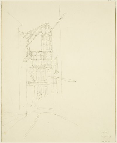 Guardando nel Pithay da Wine Street da Thomas Leeson the Elder Rowbotham