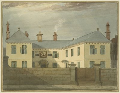 Case di Riposo dei Mercanti Sarti, Merchant Street da Thomas Leeson the Elder Rowbotham