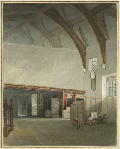 Stanza in una casa in Cider House Passage, vicino a Broad Street da Thomas Leeson the Elder Rowbotham