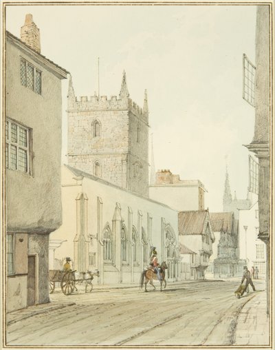 Chiesa di San Pietro e Canonica da Thomas Leeson the Elder Rowbotham