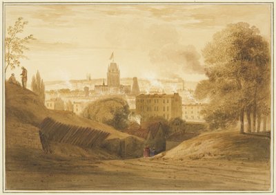 Vista da Bath Road, vicino ai Wells, Totterdown da Thomas Leeson the Elder Rowbotham