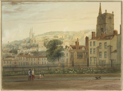 Vista dal cimitero della Chiesa di San Giacomo da Thomas Leeson the Elder Rowbotham