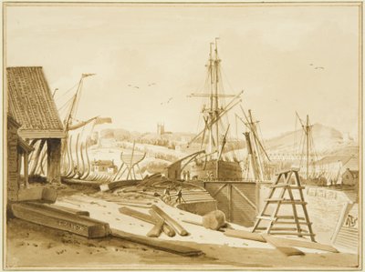 Western Wapping Dock da Thomas Leeson the Elder Rowbotham