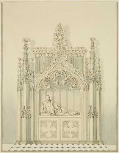 Monumento di Whitson, sotto la torre della Chiesa di San Nicola da Thomas Leeson the Elder Rowbotham