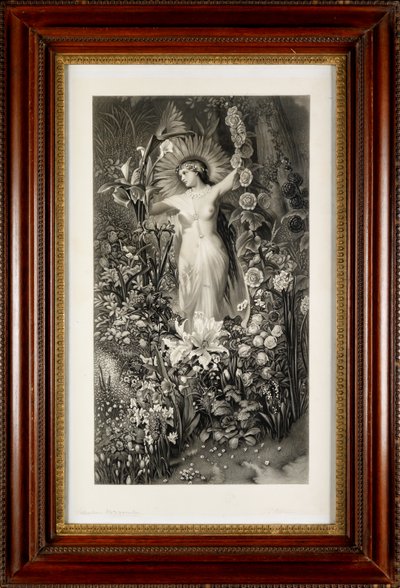 Flora (incisione) da Thomas Lewis Atkinson