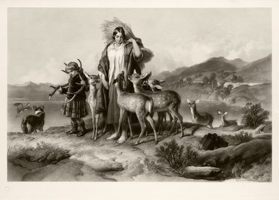 La famiglia del guardaboschi da Thomas Lewis Atkinson
