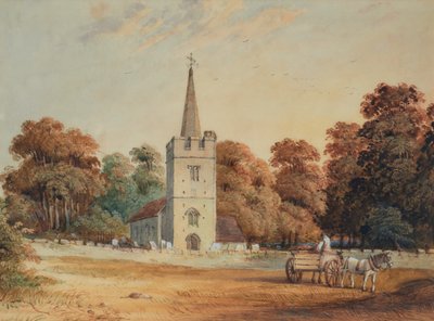 Chiesa di Barming da Thomas Light Merritt