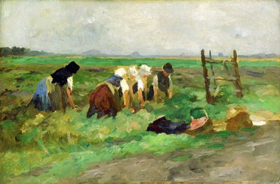 Lavoratori nei campi, c.1900 da Thomas Ludwig Herbst