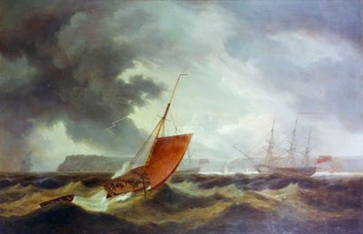 Un peschereccio di Brixham che entra a Torbay, inizio XIX secolo da Thomas Luny
