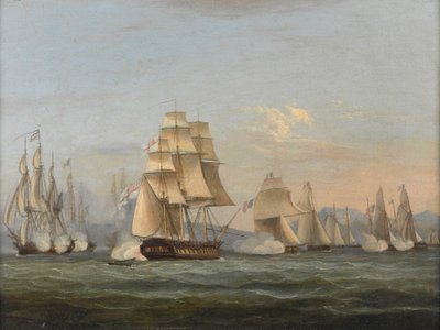 HMS Spartan e fregate francesi: Inizio dell