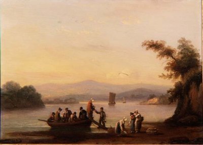 Sul Dart vicino a Dittisham da Thomas Luny
