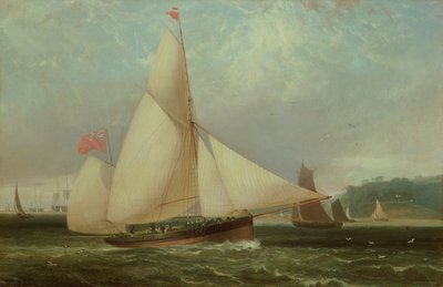 Lo Yacht Arundel del 12º Duca di Norfolk da Thomas Luny