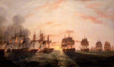 La battaglia del Nilo da Thomas Luny