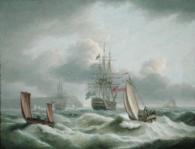 Due ponti al largo di Berry Head da Thomas Luny