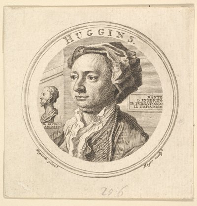 Ritratto di William Huggins, traduttore di Ariosto, 1760 da Thomas Major