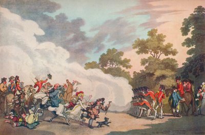 Una giornata di campo a Hyde Park da Thomas Malton II