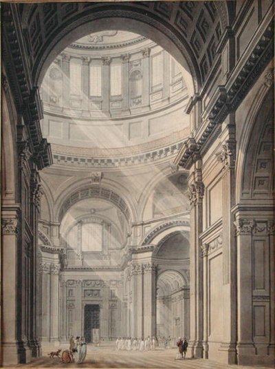 Vista Interna della Cattedrale di San Paolo dall