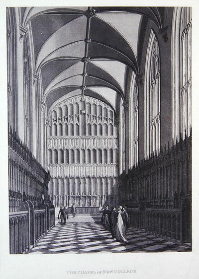 Cappella del New College da Thomas Malton Jnr.