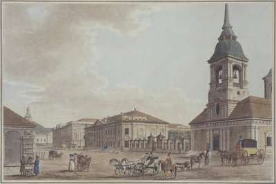 Viale Liteyny a San Pietroburgo da Thomas Malton the Elder