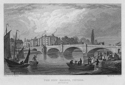 Il nuovo ponte, Totnes, Devonshire da Thomas Mann (after) Baynes