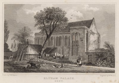 Palazzo di Eltham, Kent da Thomas Mann Baynes