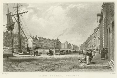 High Street a Belfast da Thomas Mann Baynes
