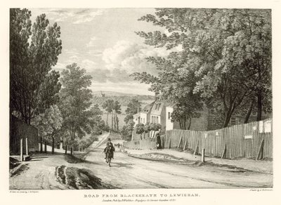 Strada da Blackheath a Lewisham, Londra da Thomas Mann Baynes