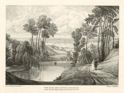 Veduta vicino alla Rotonda, Woolwich, Londra da Thomas Mann Baynes