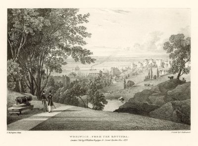 Woolwich dalla Rotonda, Londra da Thomas Mann Baynes