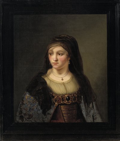 Ritratto di una Signora con Velo da Thomas Mathisen