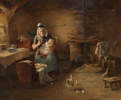 Interno di un cottage contadino da Thomas McEwan