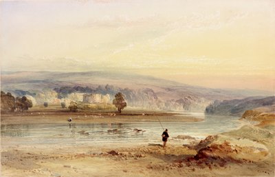 Castello di Bellister, Northumberland da Thomas Miles II Richardson