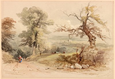 Castello di Chip Chase vicino a Simonburn da Thomas Miles II Richardson