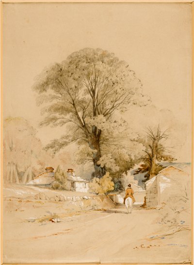 Paesaggio con cavaliere da Thomas Miles II Richardson