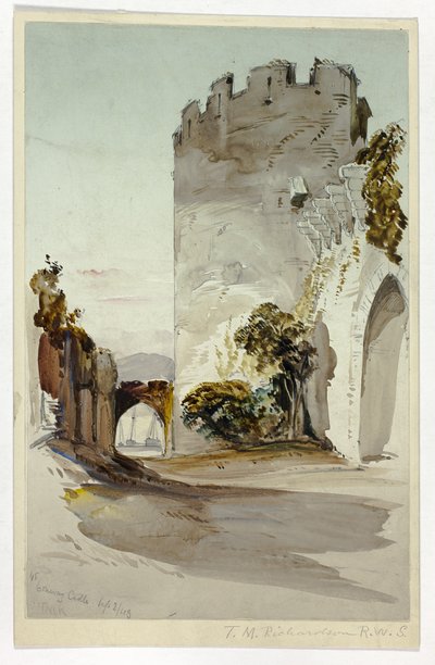 Castello di Conway da Thomas Miles Richardson the younger