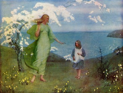 Una visione di primavera, 1902, 1936 da Thomas Millie Dow