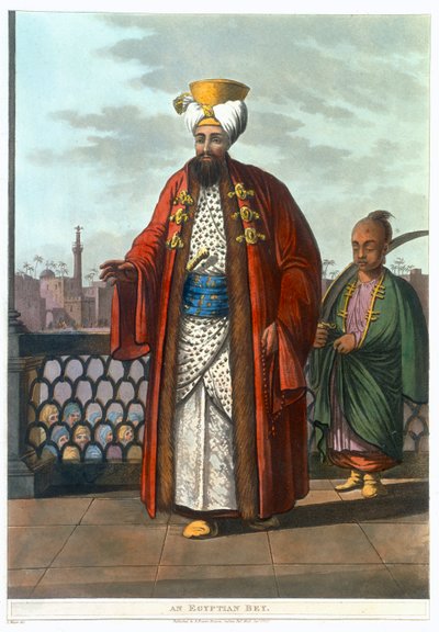 Un bey egiziano da Thomas Milton