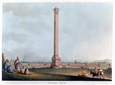 Colonna di Pompeo, Alessandria, Egitto da Thomas Milton