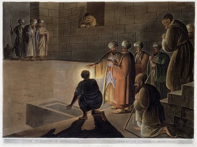 Tomba di Giuseppe di Arimatea - in "Vedute d