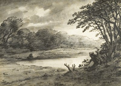 Scena del lago da Thomas Monro