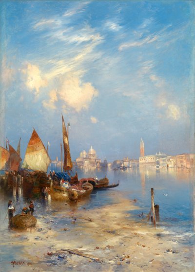 Una vista su Venezia da Thomas Moran
