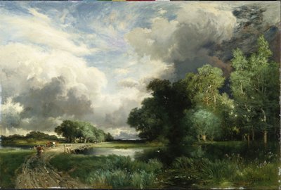 Nuvole di tempesta in avvicinamento da Thomas Moran