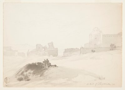 Cottura della ceramica a Laguna, Nuovo Messico da Thomas Moran