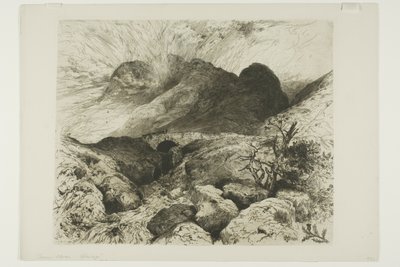 Ponte nel Passo di Glencoe, Scozia da Thomas Moran