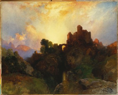 Caledonia, severa e selvaggia, 1919 da Thomas Moran