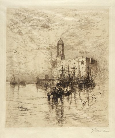 Castello di San Juan de Vlua, Vera Cruz da Thomas Moran